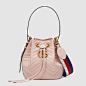 GG Marmont quilted leather bucket bag