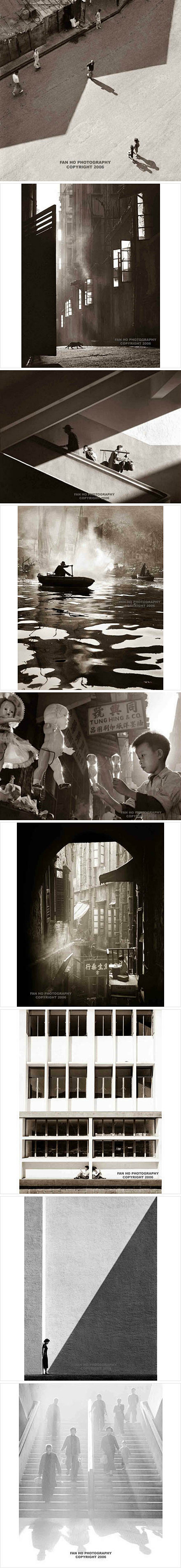 偶然发现何藩在香港的摄影展，无数神构图⋯...