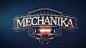 MECHANIKA - steampunk 3d Title styleframes : Steampunk 3d title study, modeled and rendered in 3ds max + redshift, 