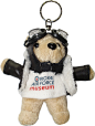 英国旅游纪念品 英国皇家空军博物馆 泰迪小熊飞行员 钥匙串

壮志凌云啊