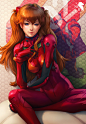 Asuka Langley by Artgerm