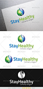 Stay Healthy Logo - Nature Logo Templates