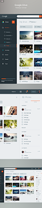 Google Drive Redesign Concept on Behance