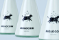 Molocow - milk package concept : Molocow is a fun concept package for milk. We reimagined milk bottle and package to appeal for kids. We created fun way to pack milk in an out of this world fashion.