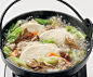 煎饼汁（せんべい汁）。青森乡土料理。是火锅，在鸡汤内放入牛蒡、菇类、葱，再放火锅专用的「南部煎饼」（Nanbu-Senbei），煮成后，渗入汤汁的煎饼嚼头十足，类似用面粉和水煮成的面团。南部煎饼以「八户（Hachinohe）煎饼」最有名
