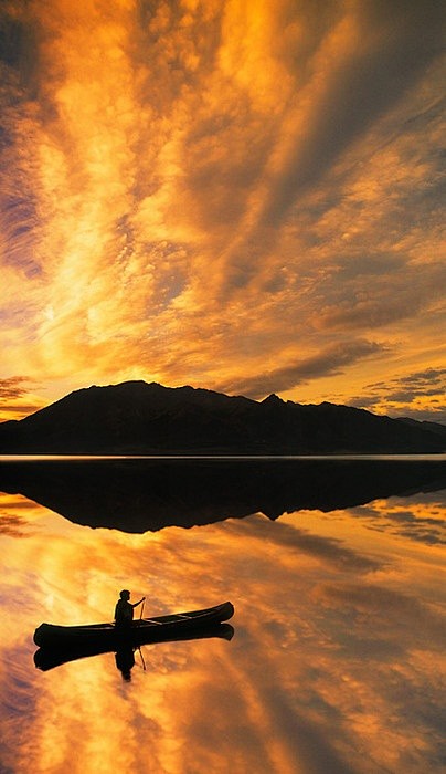 Lake Bennett, Yukon ...