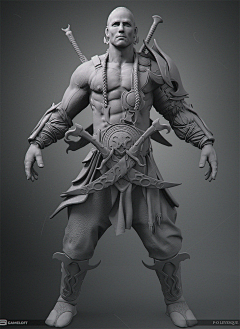 hexiaojiong采集到zbrush