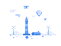 Google - Wind - Illustration