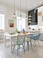 INTERIOR NA : Interior design of the apartment situated in the old building in the center of St. Petersburg