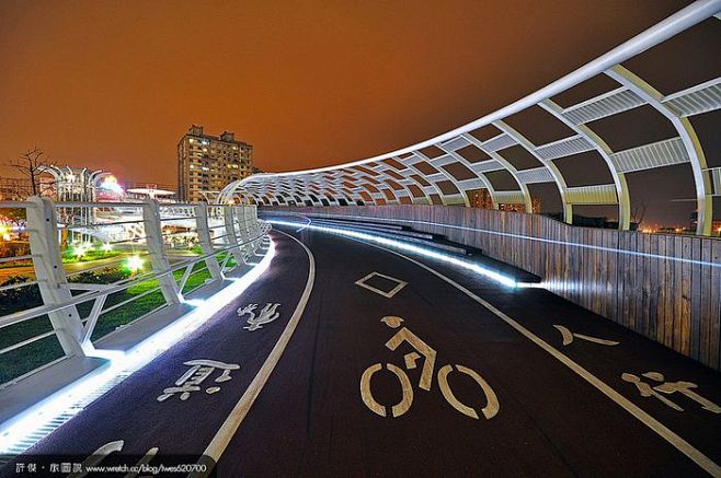 单车景观桥_创意点亮城市_百度空间