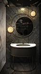 Check here some mirror inspirations to your bathroom. Find more at maisonvalentina.net