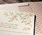 Letterpress Wedding Invitations | Printemps Design | Bella Figura Letterpress