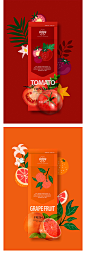 芒果蓝莓牛油果橙子水果饮料瓶子易拉罐包装广告海报PSD设计素材-淘宝网