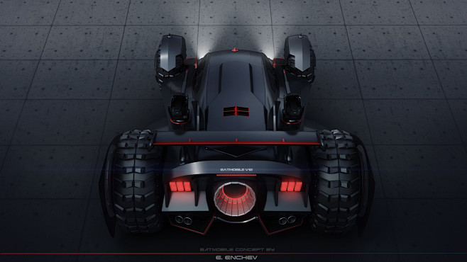 batmobile concept V1...