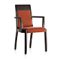 beautiful and well crafted dining arm chair. Italain furniture available at The Loft Asia a click away www.theloftasia.com