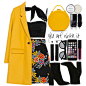 #coat #yellow #StreetStyle #style #stylish #fashionset #fashionable #fashiontrend #Fall #fallfashion