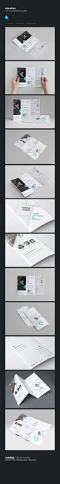 Tri-fold Brochure Template | Freebie : Smart,Clear and Clean Creative brochure template can used for all purpose Corporate. It is specially for digital agency. You can edit the text layers or colors shape layers with one click & easily.