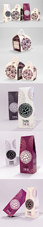 Tea and Cake Packaging for Tabi Cafe on Behance design CULT CAT