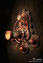 复古的蒸汽朋克复古灯具仪器！匠心独运的复古设计,虽然是并不是古董，但是仿佛就是一件古董！