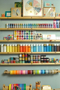 How to clean and organize your craft room. Ideas for ... | Craft room #采集大赛#