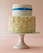 多款花边褶皱的婚礼翻糖蛋糕欣赏 - 多款花边褶皱的婚礼翻糖蛋糕欣赏婚纱照欣赏