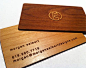 Wooden Business Card@北坤人素材