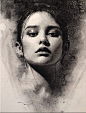 Beautiful Charcoal Drawings on Paper by Casey Baugh #artpeople