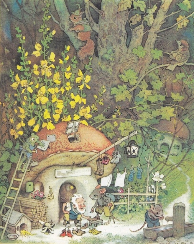 童话绘本讲述了老鼠爸爸和老鼠宝宝在森.....