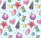 General 2000x1846 pattern texture Christmas Christmas ornaments 