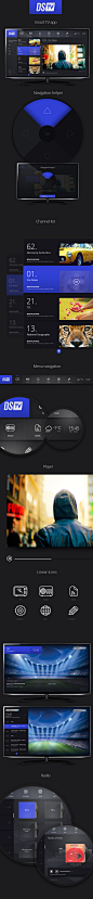 DSTV TV App : Design for iptv app
