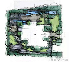 山中留客唐张旭草书采集到A-01景观平面