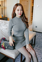 【图片】【搬运】韩国女模Minyoung Kim 大量服装秀【minyoung吧】_百度贴吧