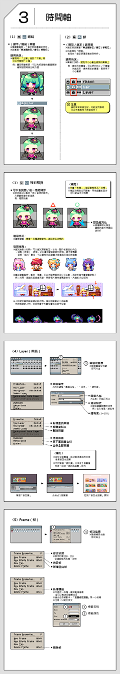 LL麟采集到像素教程