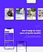 CosmoZoo — App for pets : CosmoZoo is a student project made by 3 students of Mobile Application Design course at British Higher School of Art and Design. The main idea behind this project is making a communication between pet owners and vets much easier 