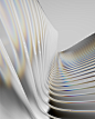 3D abstract cinema 4d redshift waves dispersion dark CGI (5)