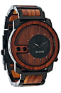 Flud Watches The Exchange Watch in Red Wood #PurelyInspiration