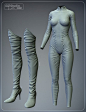 Super Hero Suit for Genesis 2 Female (s) and Victoria 6 | 3D Models and 3D Software by Daz 3D