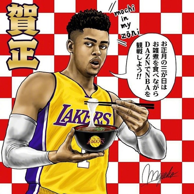 日本漫画家眼中的NBA，最后一张为作者和...