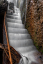 Forgotten Stairs, now a waterfall.