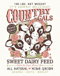 Photo by ✿ Celesse ✿ on March 29, 2022. May be an image of text that says '100 LBS. NET WEIGHT "IT'S UDDERLY DELICIOUSI" COUNTA GALS PREMIUM QUALITY SWEET DAIRY FEED Milled by Sugar Bunny Shop ALL NATURAL HOME GROWN GRAINS · BARLEY'.