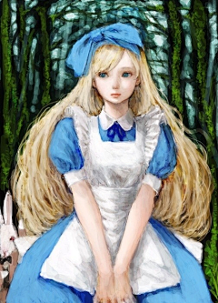 小鹿nara采集到alice