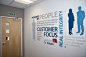 Corporate Culture Wall Graphics: 