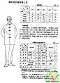 求传统男式马褂，男式大襟衣的，裁剪图-男中式平袖对襟上衣1.jpg