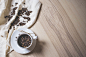 Coffee Beans in a Coffee Cup Free Image Download