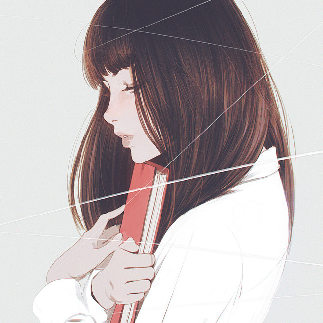 俄罗斯画师 Ilya Kuvshinov...