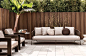 Aston "Cord" Outdoor sofa, Rodolfo Dordoni Design #lifescape #outdoor #aston #cord #sofa: 