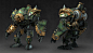 Art Dump - Warmachine Tactics - Characters (movie added Pg2)