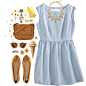 A fashion look from May 2015 featuring mossimo dresses, brown flats and brown purse. Browse and shop related looks.