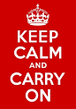 #橡皮章素材#Keep Calm and Carry On