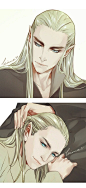 Thranduil and Legolas